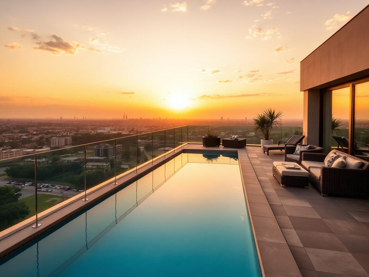 Riverside Rooftop Penthouse